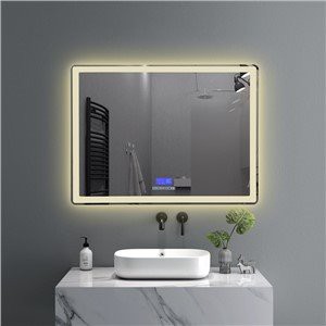 Zatemnjeno osvetlilo ogledalo